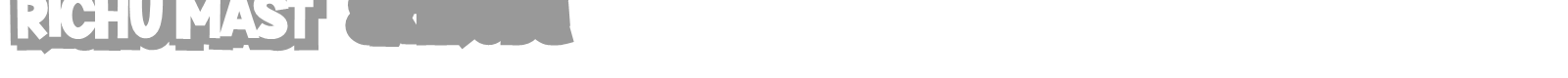 Richu Mast font preview